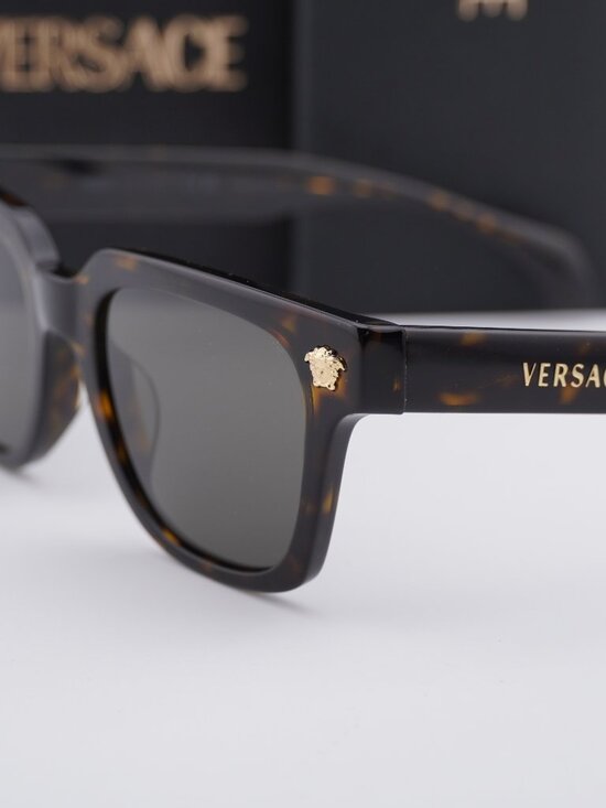 Versace VE4510U 108/3 Unisex Square Sunglasses – Havana / Brown main image 6